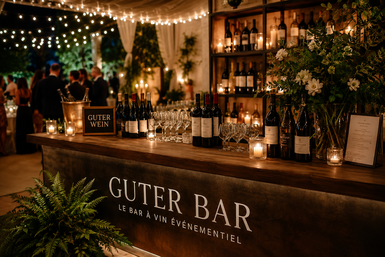 GUTER Bar — Organiser mon événement